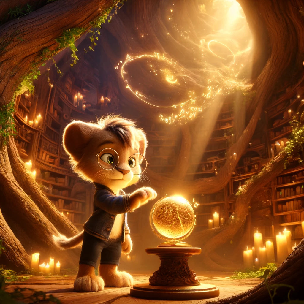 Leo the Lost Language Lion